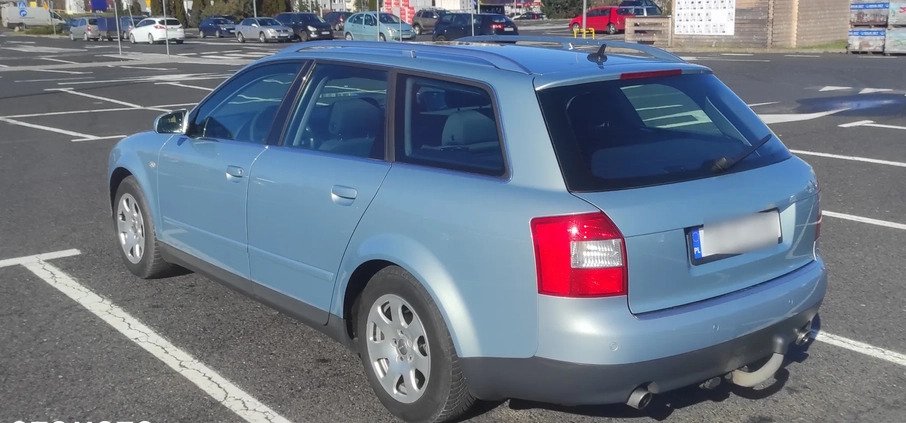 Audi A4 cena 13499 przebieg: 294583, rok produkcji 2002 z Lubień Kujawski małe 742